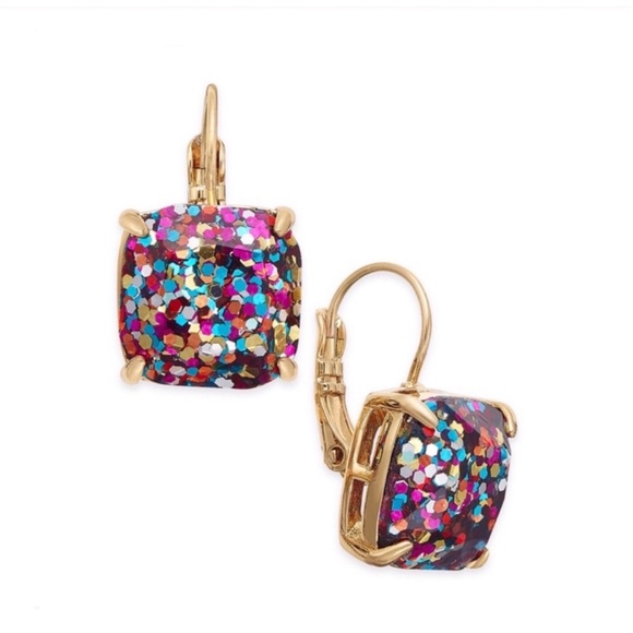 kate spade Jewelry Kate Spade Glitter Square Multi Glitter
